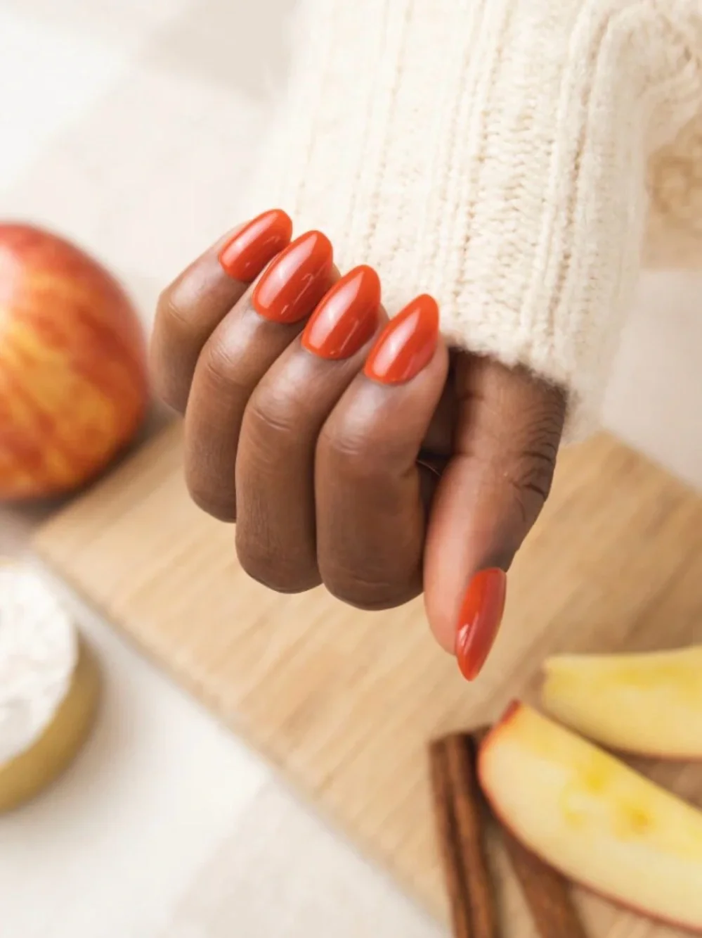 NEW Red Aspen nails